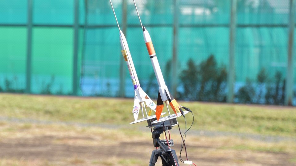 ロケットの発射前