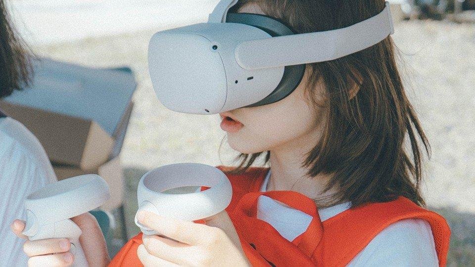 VR体験会の様子①