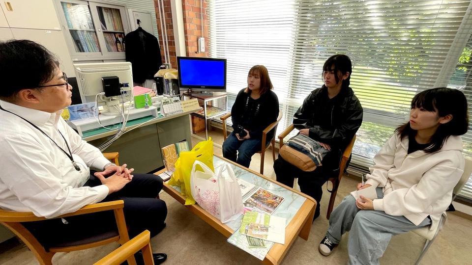 音更町役場にてヒアリング