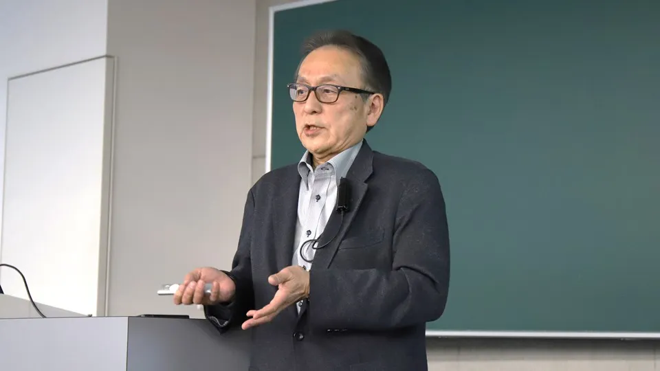 最終講義の様子①