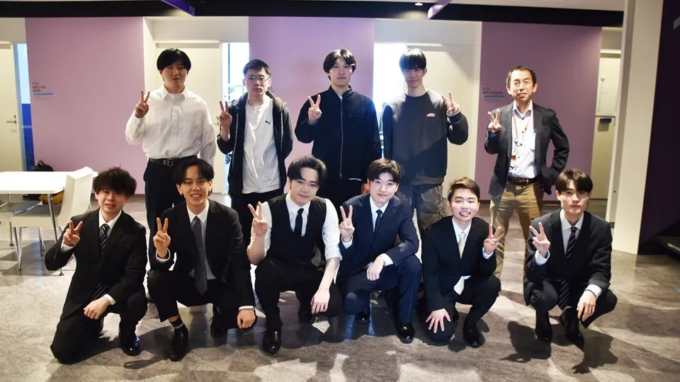 機械工学科 北川ゼミの学生