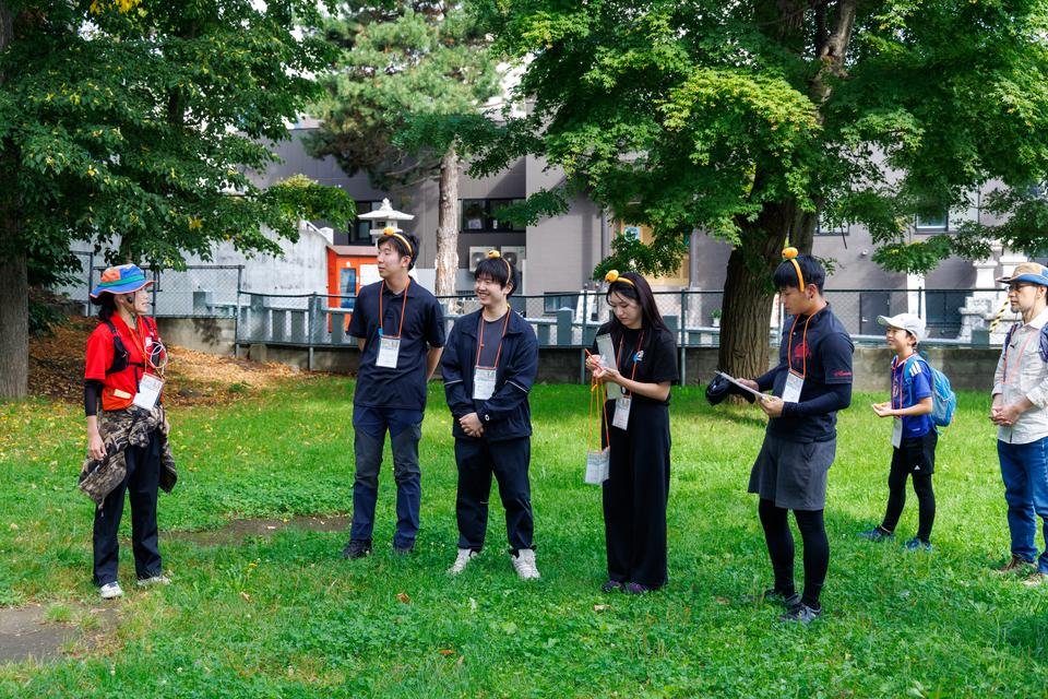 すずめ公園開会式の様子1
