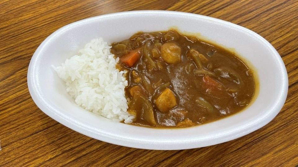 町内会の皆さまより振る舞われたカレーライス