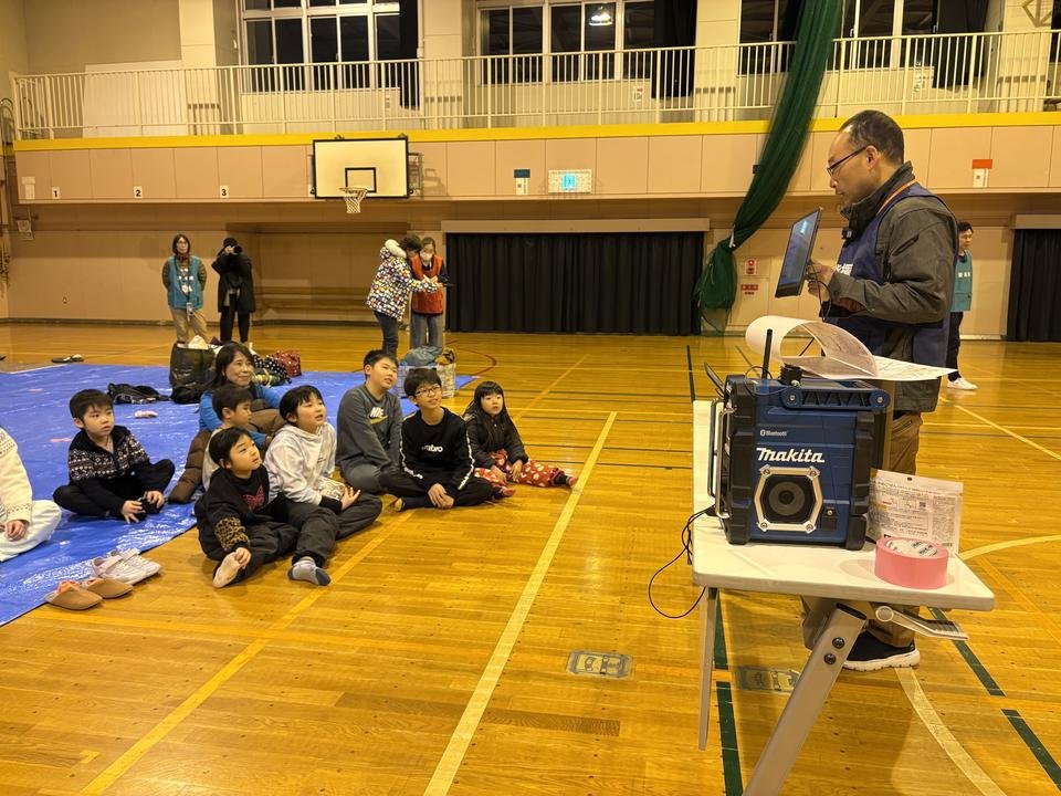 防災講話の様子